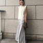 Solid Satin Maxi Skirt