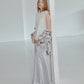 Solid Satin Maxi Skirt