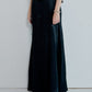 Solid Satin Maxi Skirt