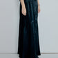 Solid Satin Maxi Skirt