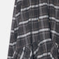 Sheer Plaid Skirt