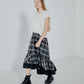 Sheer Plaid Skirt