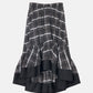 Sheer Plaid Skirt