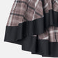 Sheer Plaid Skirt
