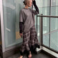 Sheer Plaid Skirt