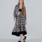 Sheer Plaid Skirt