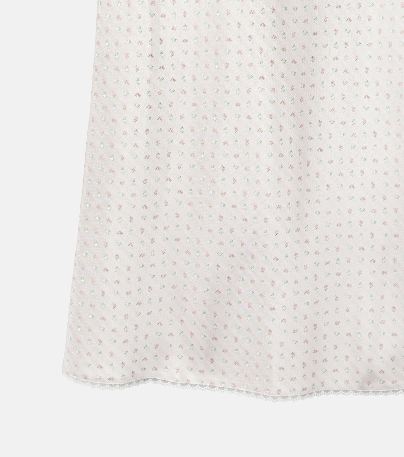Floral Jacquard Midi Skirt