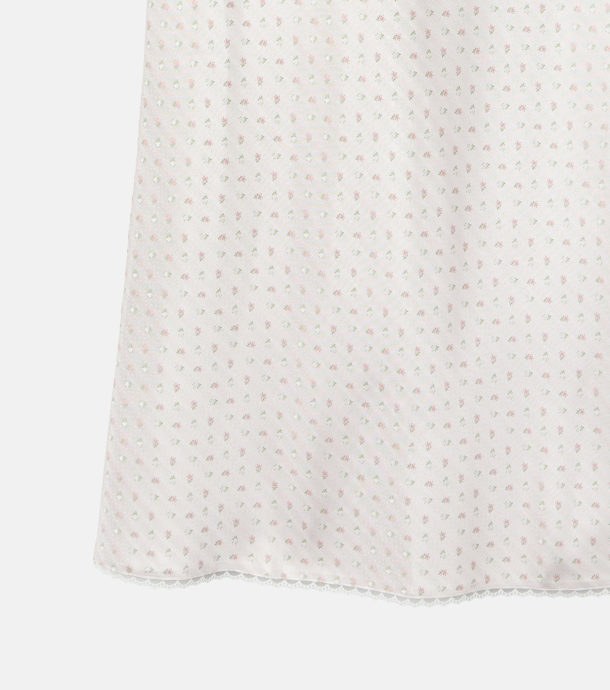 Floral Jacquard Midi Skirt