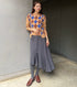 Asymmetric Hem Skirt