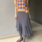 Asymmetric Hem Skirt