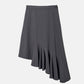 Asymmetric Hem Skirt