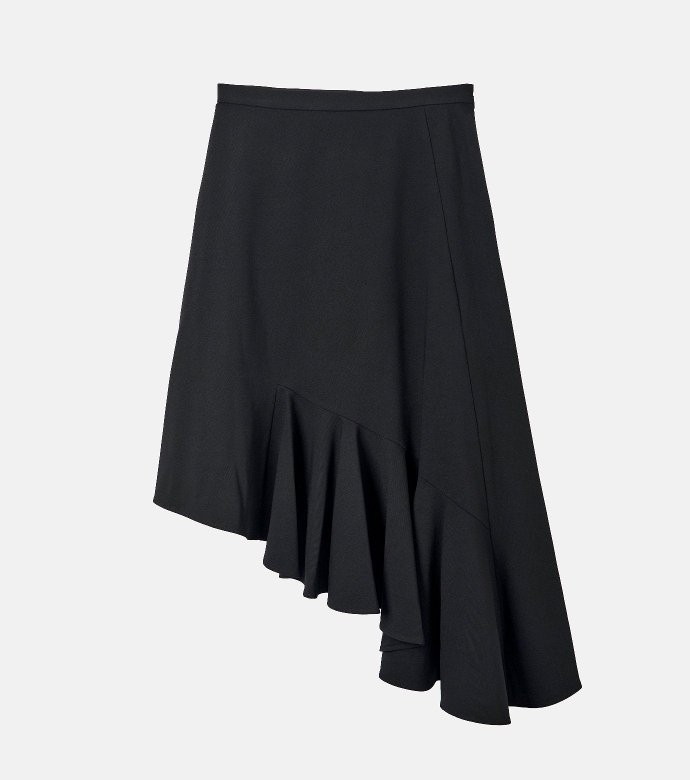 Asymmetric Hem Skirt