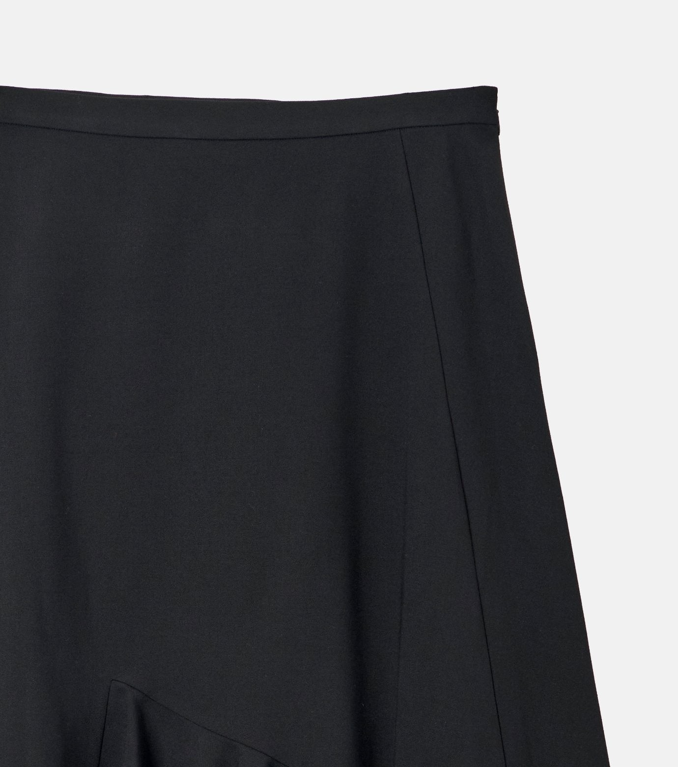 Asymmetric Hem Skirt
