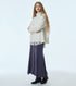 Glossy Jersey Maxi Skirt
