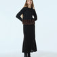 Glossy Jersey Maxi Skirt