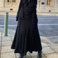 Glossy Jersey Maxi Skirt