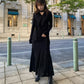Glossy Jersey Maxi Skirt