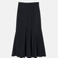Glossy Jersey Maxi Skirt