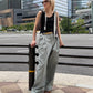 Gloss-Finish Chino Pants