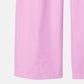 Gloss-Finish Chino Pants