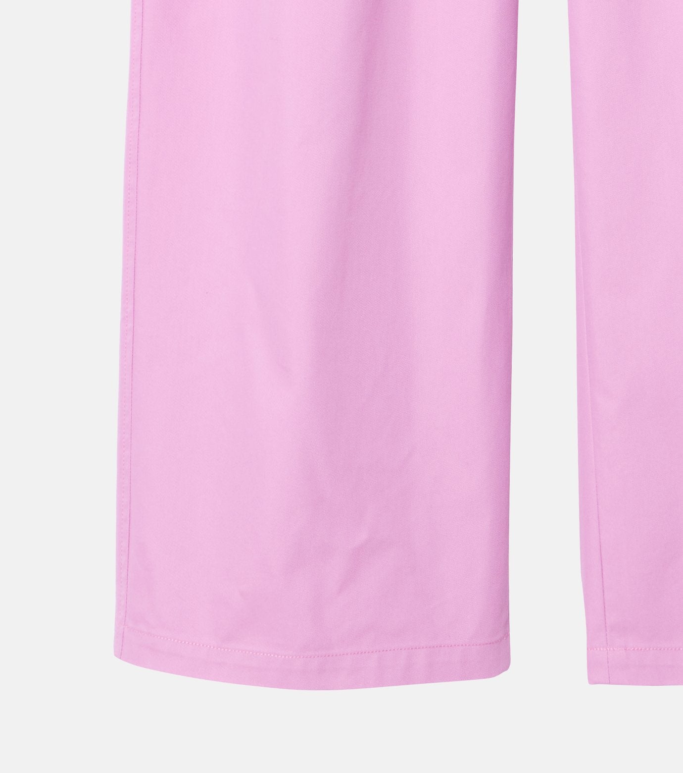Gloss-Finish Chino Pants