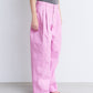Gloss-Finish Chino Pants
