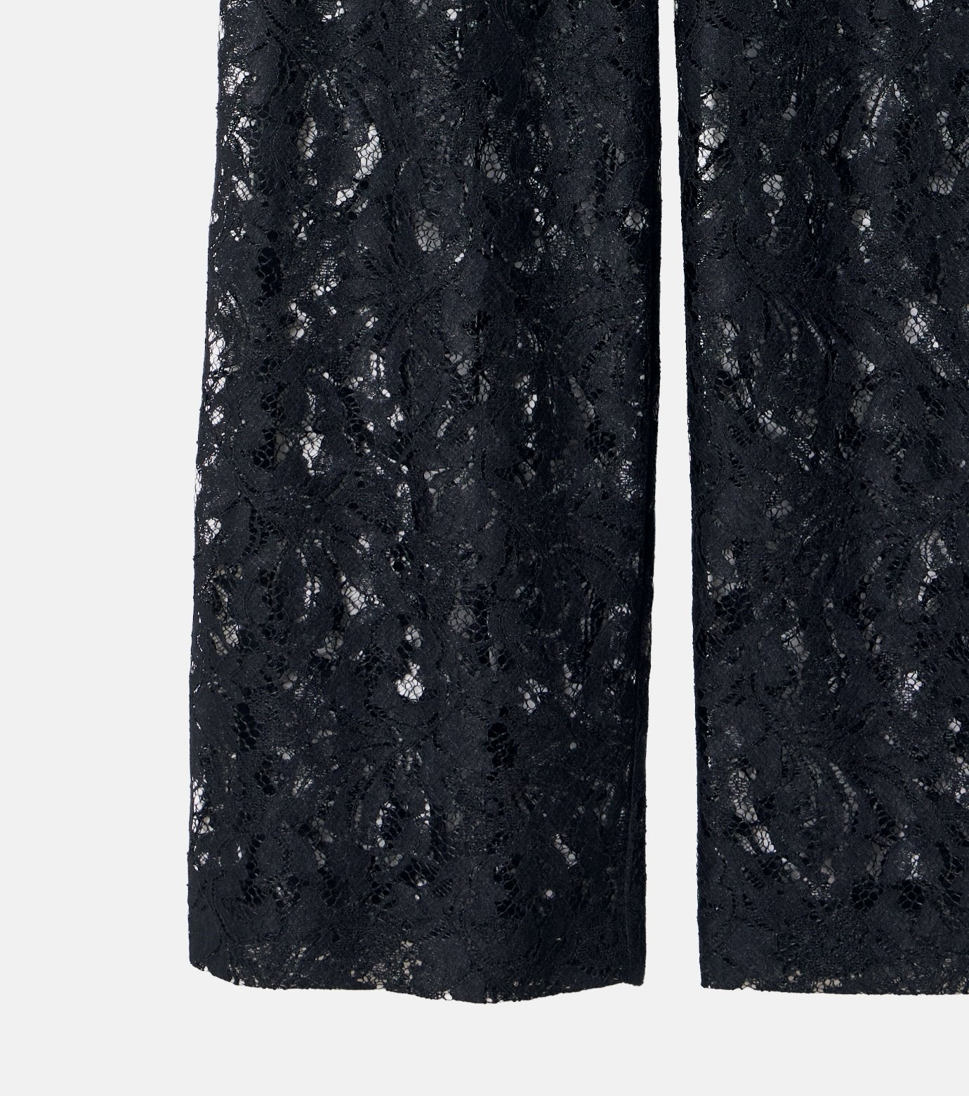 Sheer Floral Lace Pants
