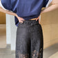 Sheer Floral Lace Pants