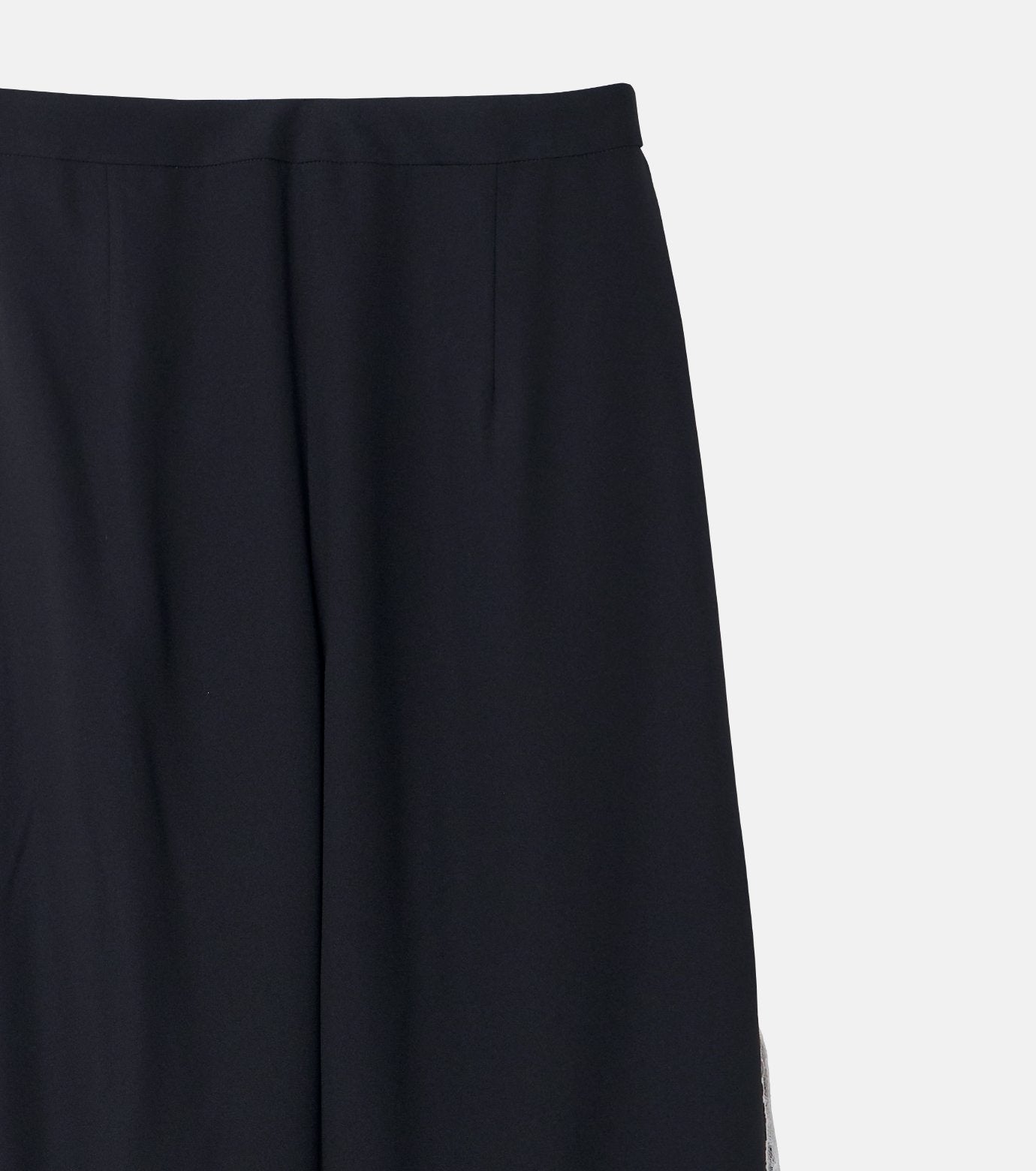 Side Lace-Trim Jogger Pants