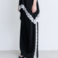 Side Lace-Trim Jogger Pants