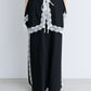 Side Lace-Trim Jogger Pants