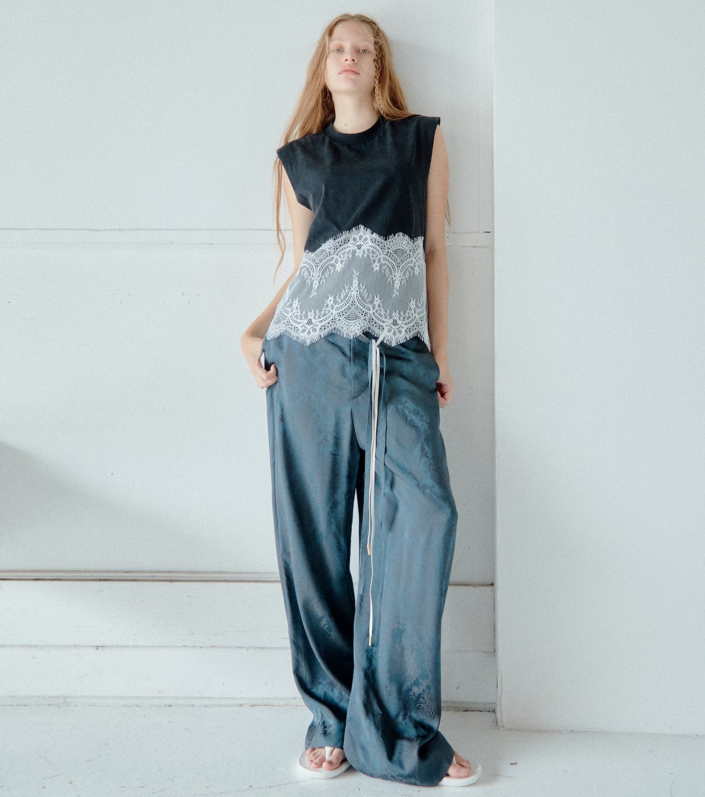 Fluid Satin Pants