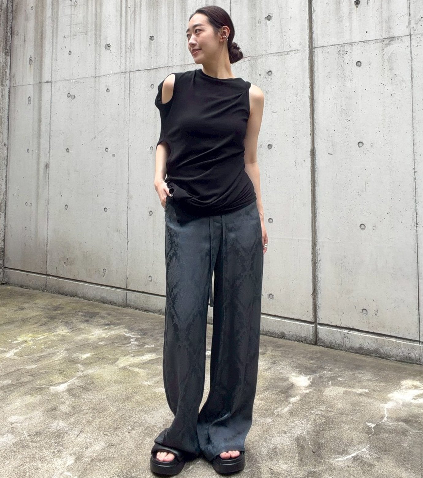 Fluid Satin Pants