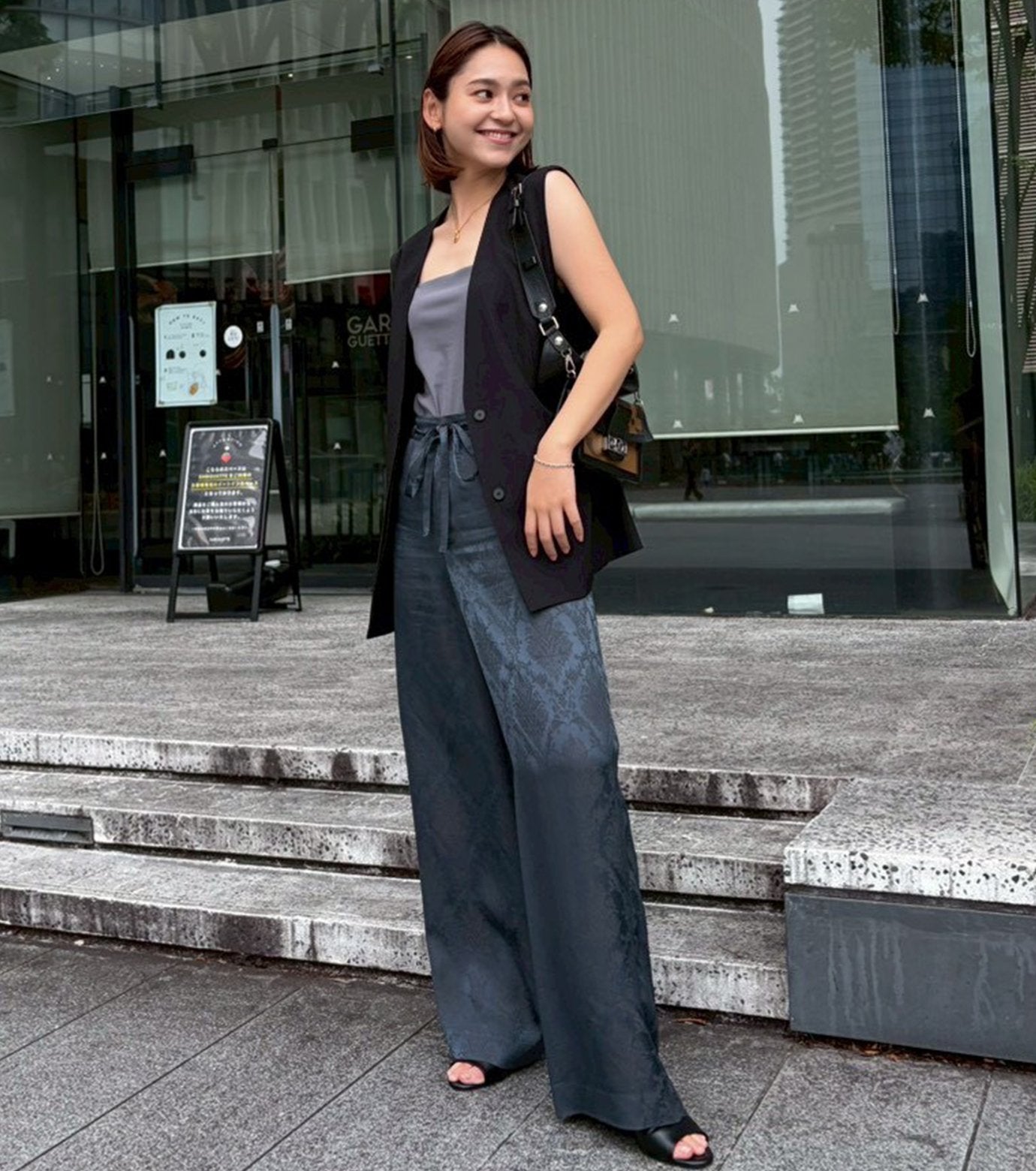 Fluid Satin Pants