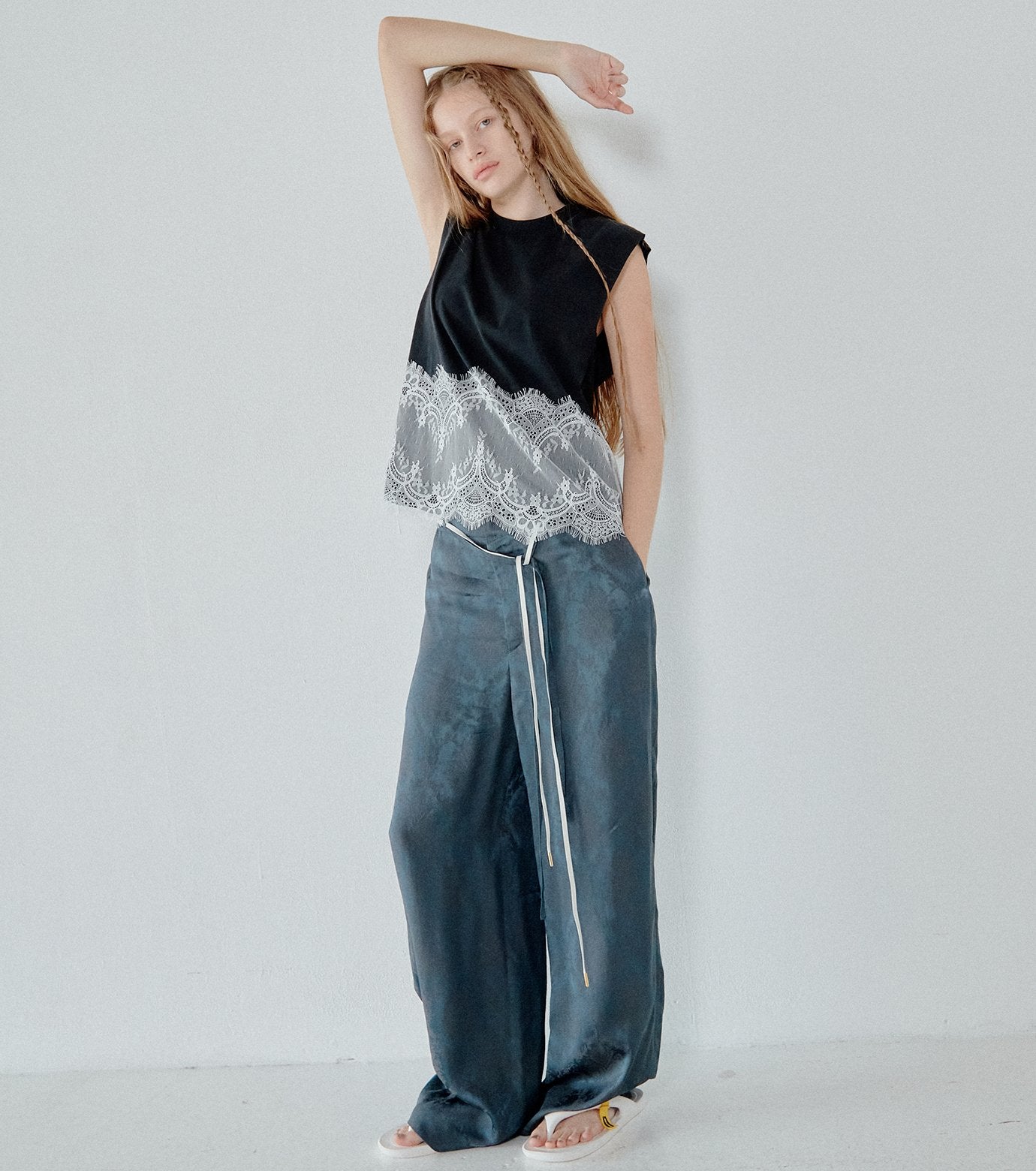 Fluid Satin Pants