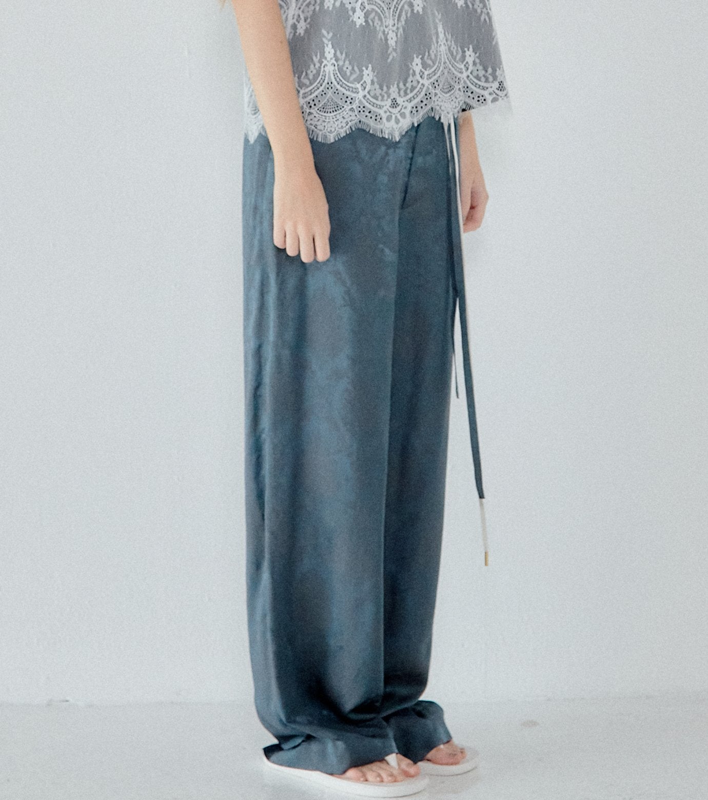 Fluid Satin Pants