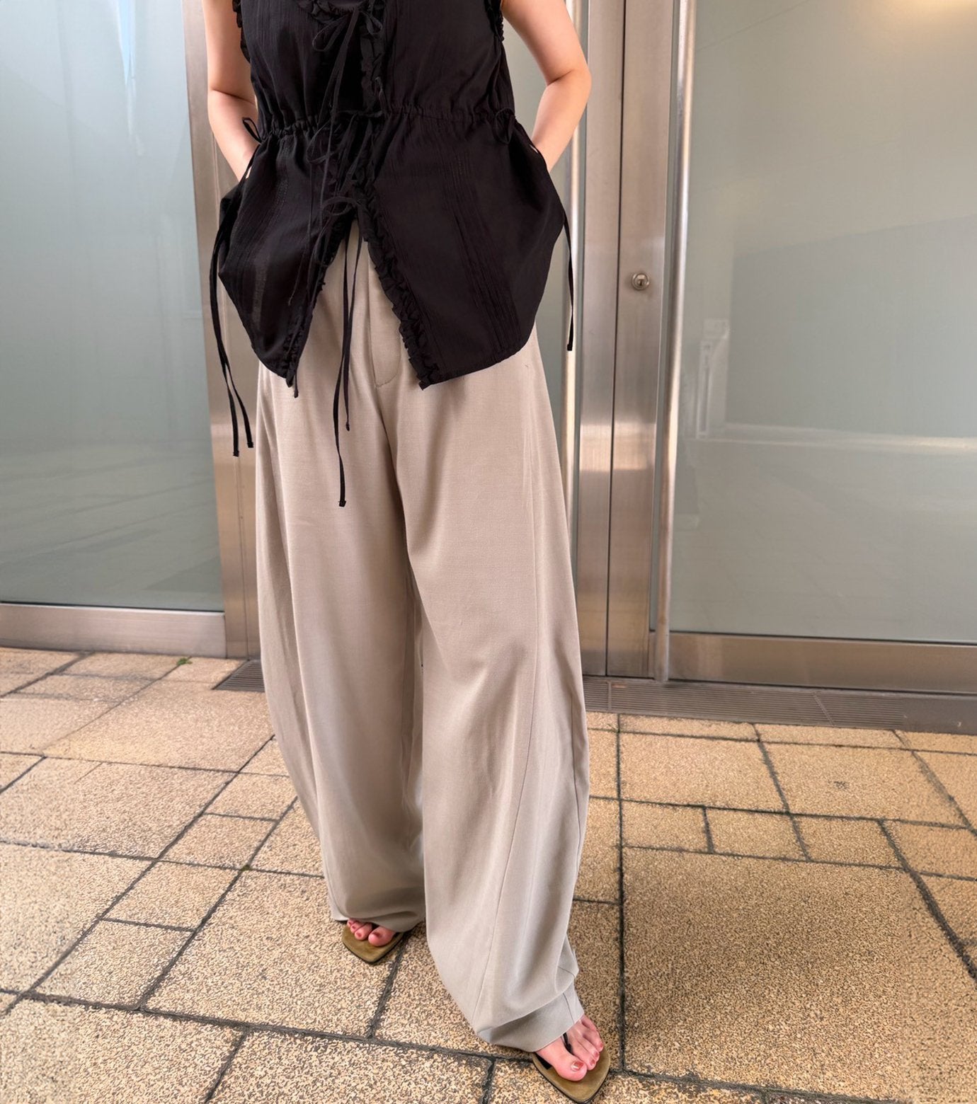 Barrel Leg Pants