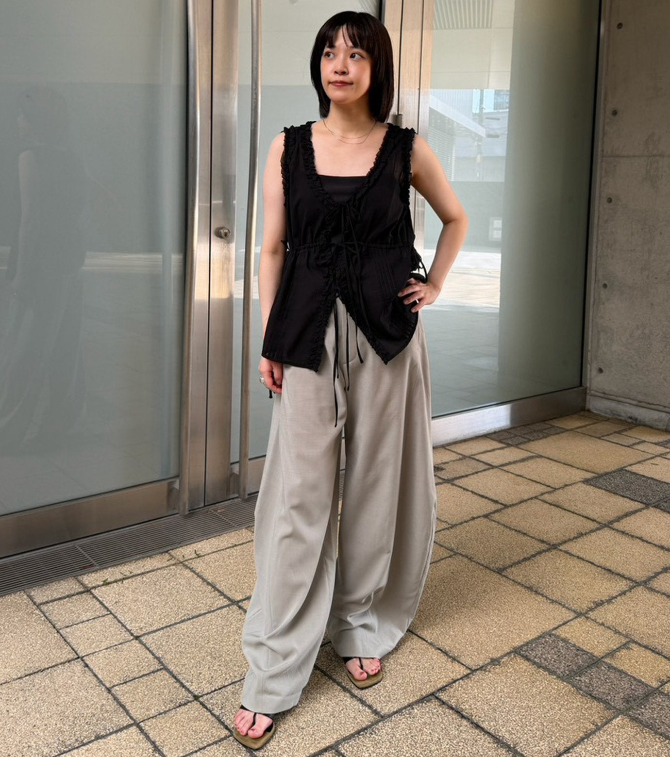 Barrel Leg Pants