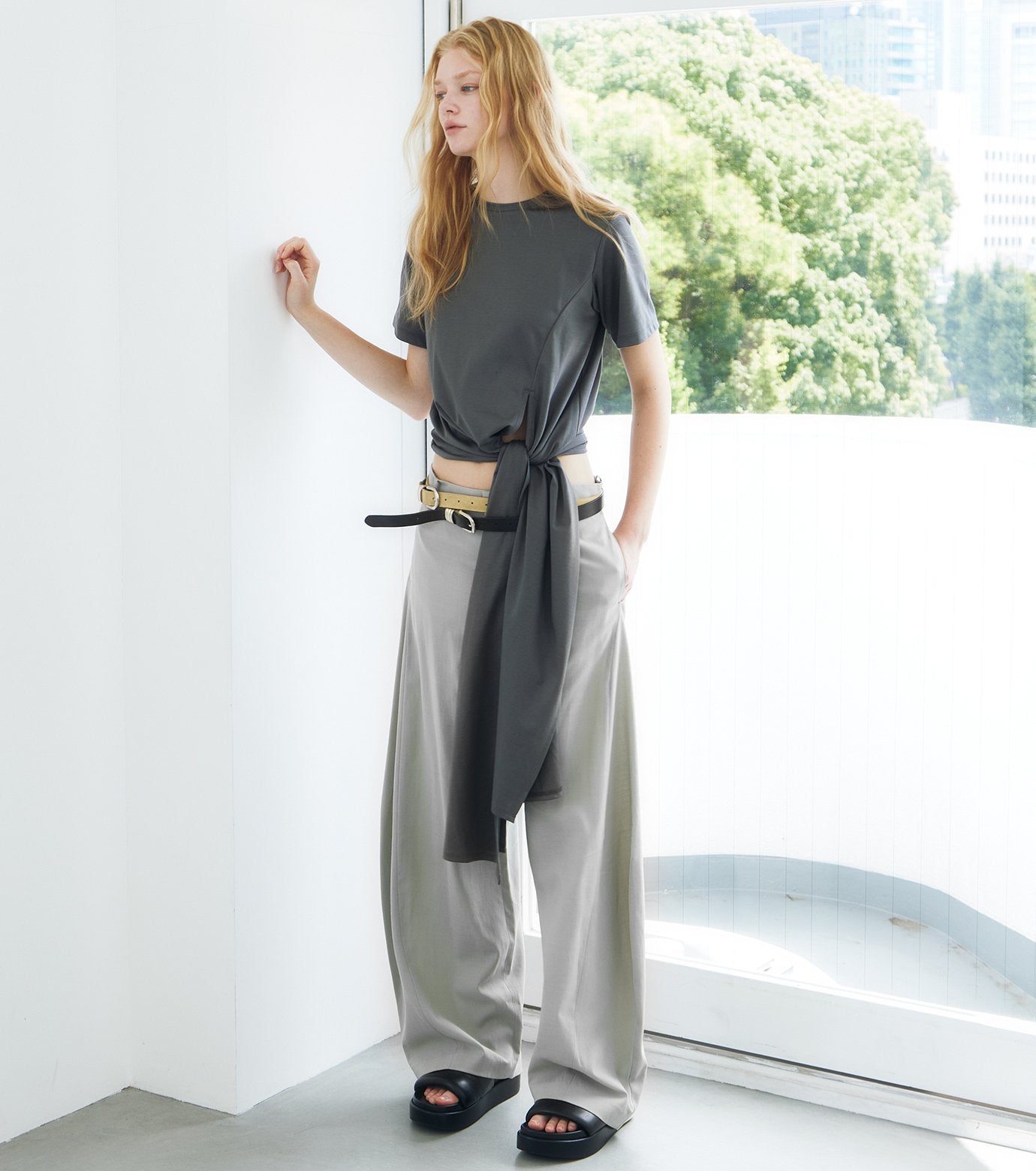 Barrel Leg Pants