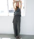 Tweed V-Waist Pants