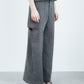 Tweed V-Waist Pants