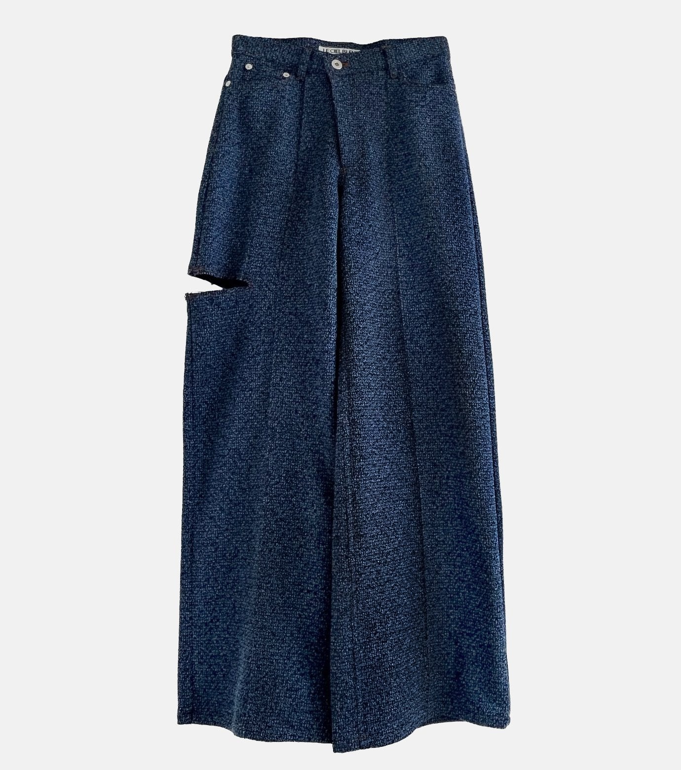 Tweed V-Waist Pants