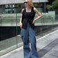 Tweed V-Waist Pants