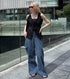 Tweed V-Waist Pants