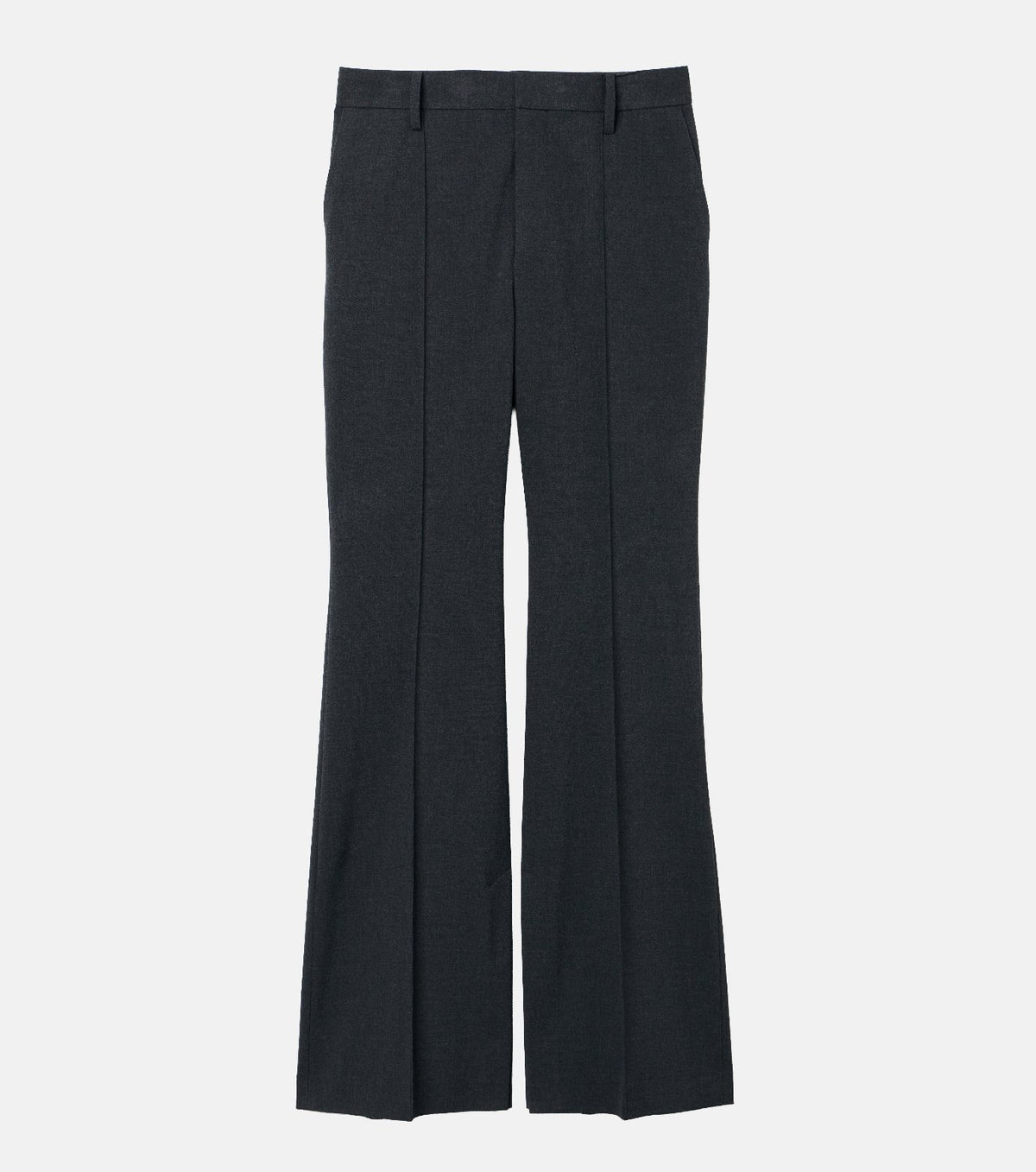 Button Hem Trousers