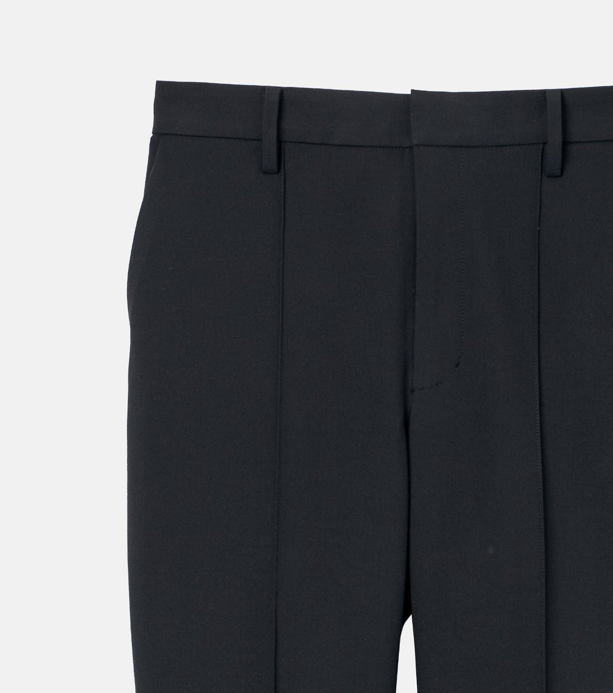 Button Hem Trousers