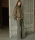 Button Hem Trousers