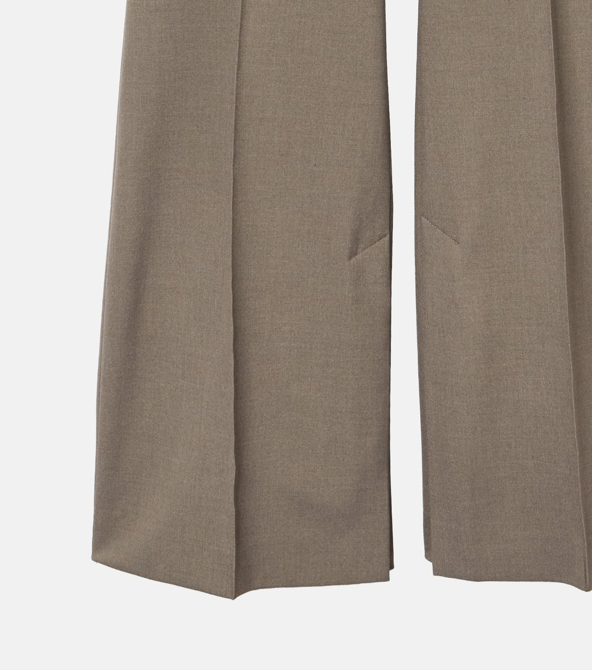 Button Hem Trousers