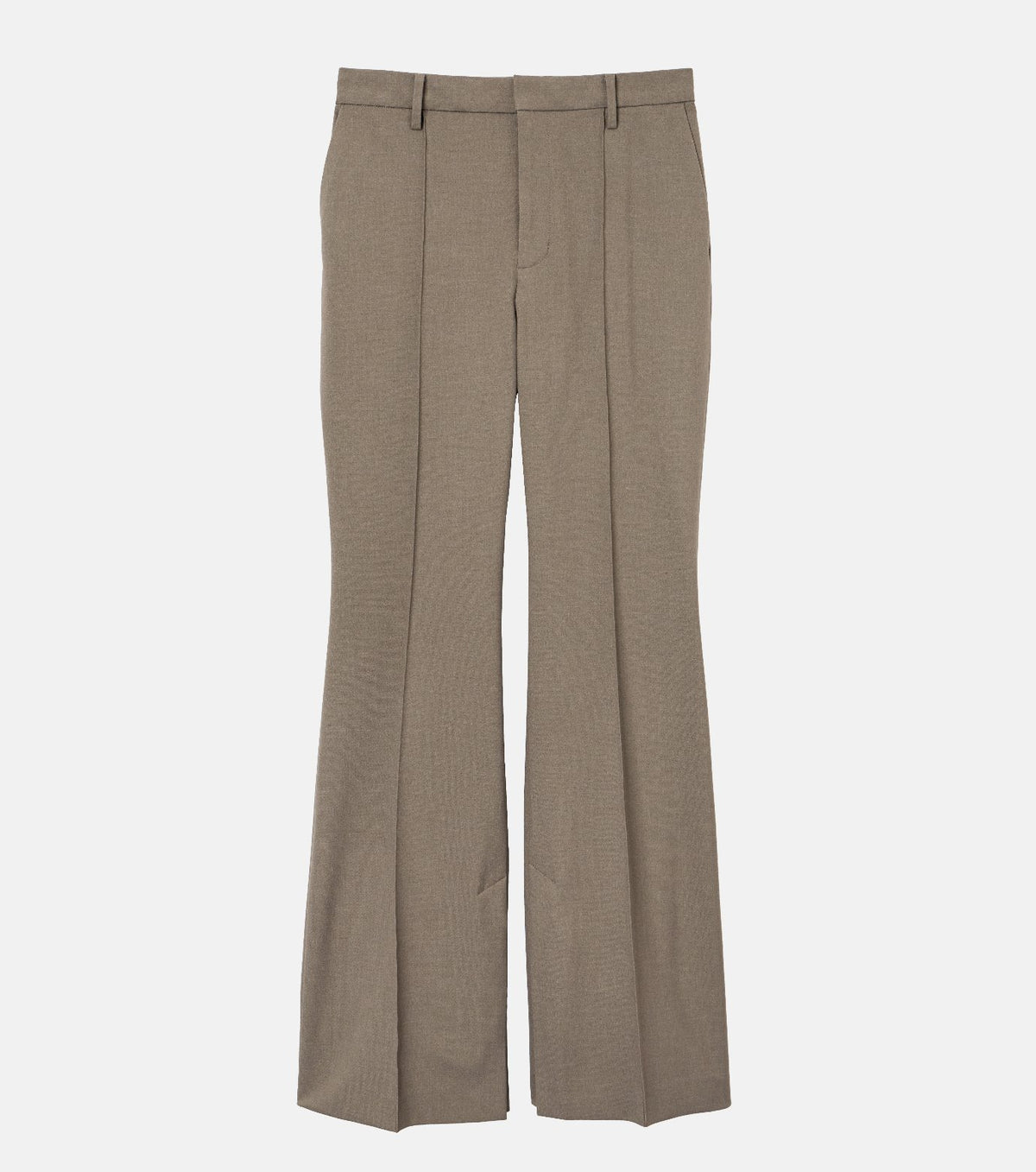Button Hem Trousers
