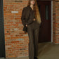 Gunclub Check Button Hem Trousers